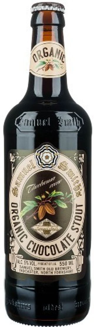 Organic Chocolate Stout Samuel Smith Botella