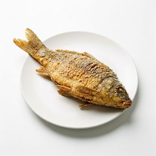 Пържен шаран 450г