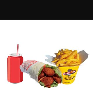 Menù piadina falafel 