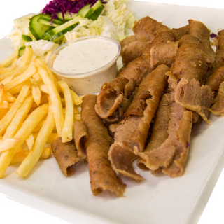 Kebab Premium na talerzu