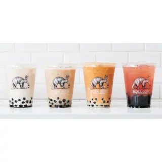 Cotton Candy Milk Boba Tea