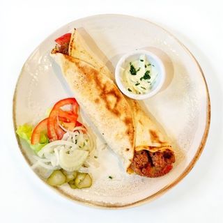 Sandwich kabab viande