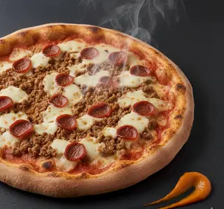 Pizza Bolognaise