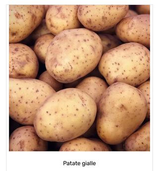 Patate gialle francia 1 kg