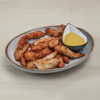 Fingers de Pollo en salsa Miel-Mostaza