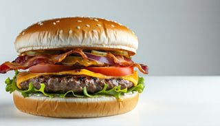 Classic Flame Burger