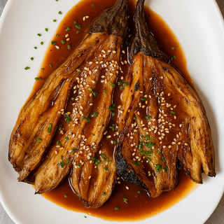 Berenjenas con miso 
