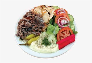 Plat Chawarma Mixte