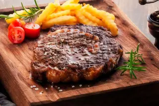 Entrecot De Ternera Asturiana Con Patatas