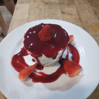 Cheesecake com Frutos Vermelhos