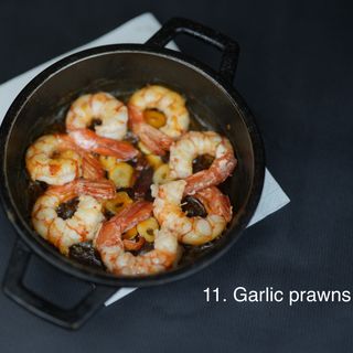 Tapa De Gambas Al Ajillo