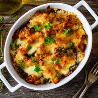 Запеканка с пилешко (450г)