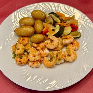 Langostinos a la plancha 