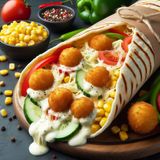 "Шаурма овочева з сиром", 550 г