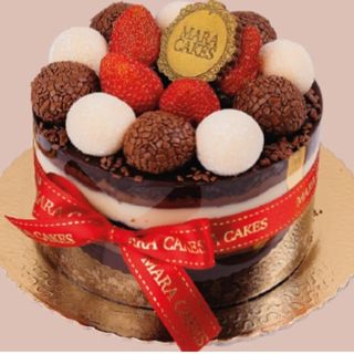 Bolo de Nido, Nutella e Morango