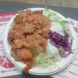 Plato Doner Kebab Mediano