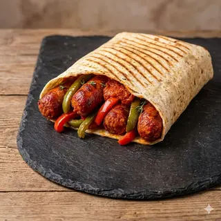 French tacos con Merguez di manzo