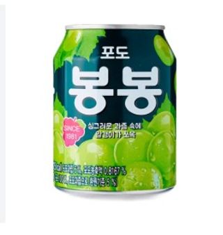 Refresco coreano de uva (330 ml.)