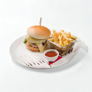 Cheeseburger 350 gr