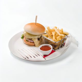 Cheeseburger 350 gr