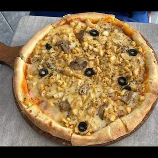 Pizza poulet Grande