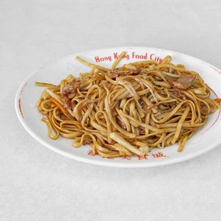 Tallarines con ternera