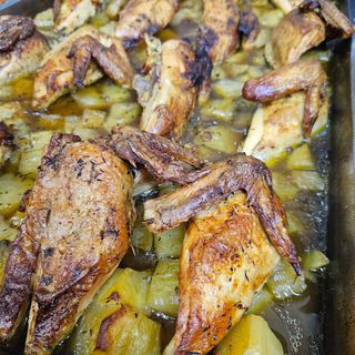 Ración De Pechuga De Pollo A La Cerveza