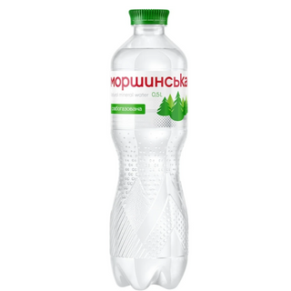 Моршинська слабогазована 0,5л 