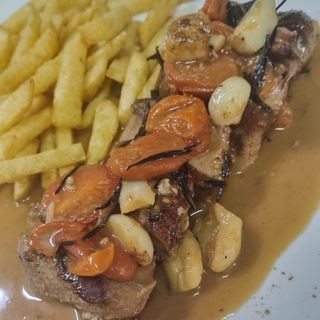 Solomillo De Cerdo Ibérico Al Gusto De Mantequilla