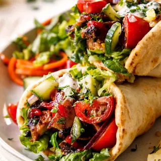 Menú wrap kebab