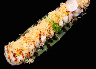 Chicken roll uramaki
