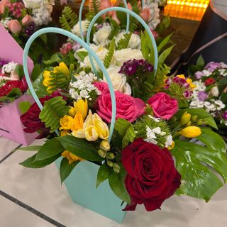 Panier de fleurs 015