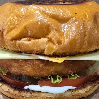 Cheese Burger Рьощи (Вегетариански)