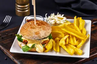 Mini burger pui