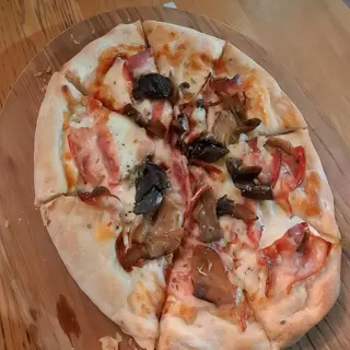 Pizza Bacon Y Setas