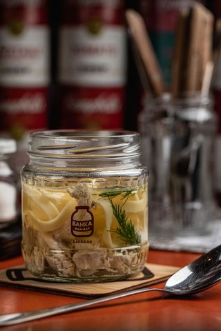 Бульйон курячий з Тальятеле 