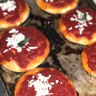 Pizzetta rossa tonda