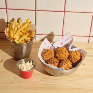 Box Twist & chips polpette vegane home-made regular