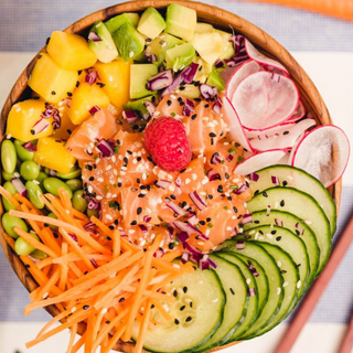 Menu Poké Saumon Mariné