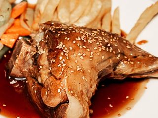 Souris d'agneau confite