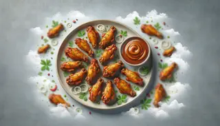 Meniu aripioare usor picante (mild)