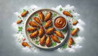 Meniu aripioare usor picante (mild)