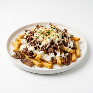Patatas Con Carne Kebab