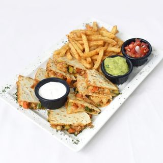 Vegetable Mushroom Quesadilla