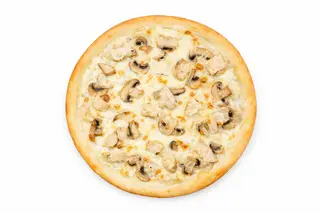 Піца куряча с грибами. (450 грамів)