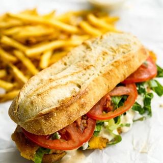 Menù fish baguette