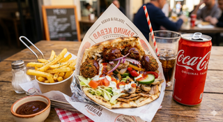 Menù Piadina Aziz con patatine e bevanda