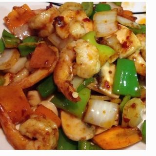 44. Gambas Con Salsa Picante