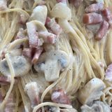 Espaguetis carbonara (400gr)