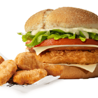 Double Chicken Burger + Nuggets Pack 6